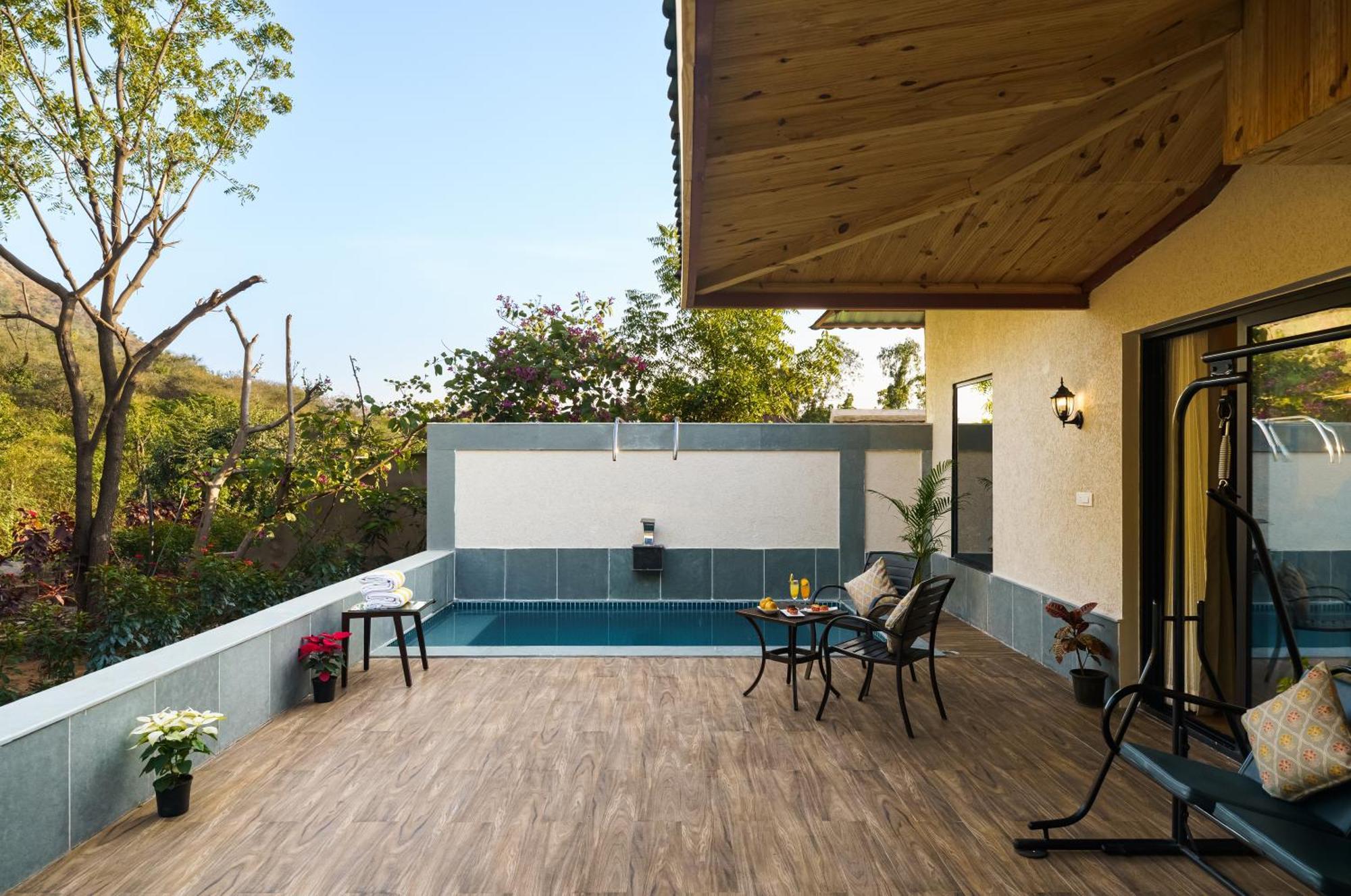 Anandam - Jacuzzi & Private Pool Villas In Udaipur Exterior foto